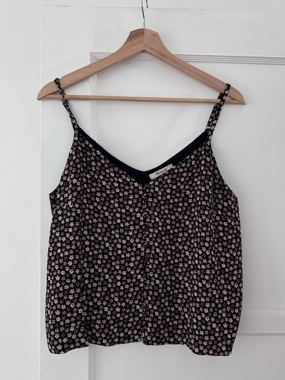 Madewell Floral V-Neck Cami Top - Size 6